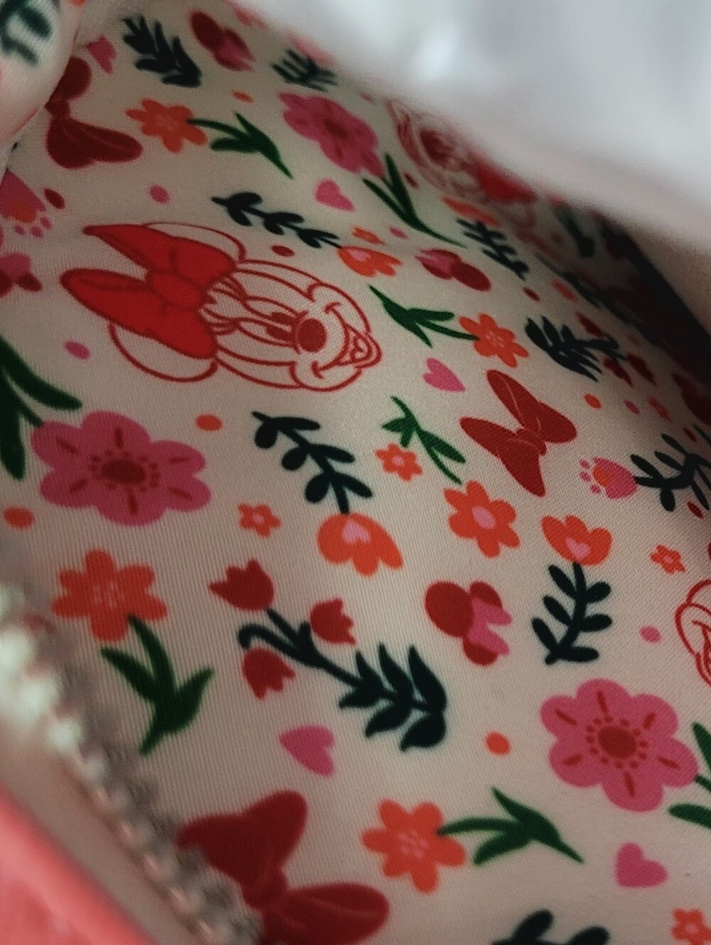 Loungefly Disney Minnie Mouse Floral Embroidered Mini Backpack - Picture 8 of 8
